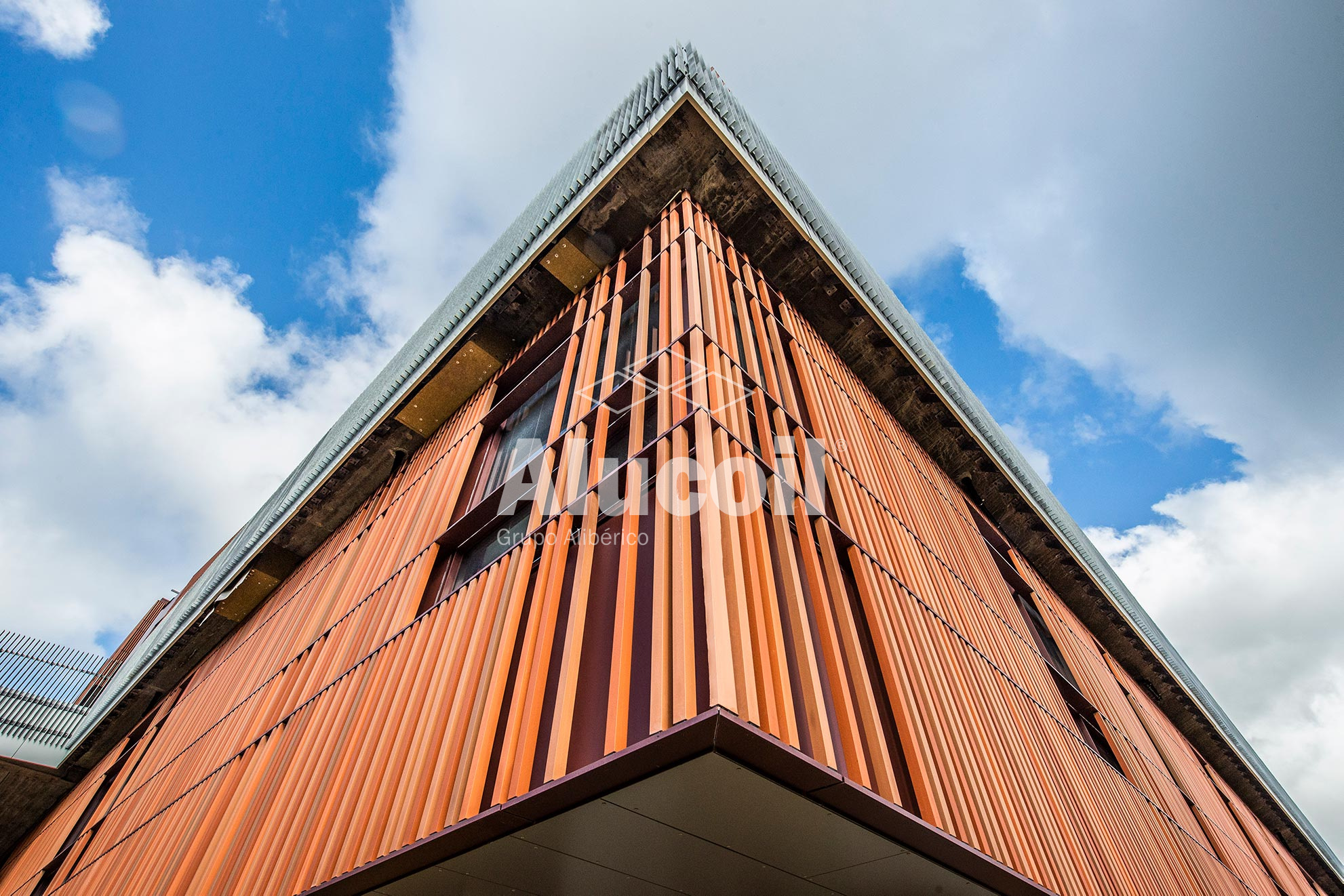 Alucoil Design Midtbyens gymnasium