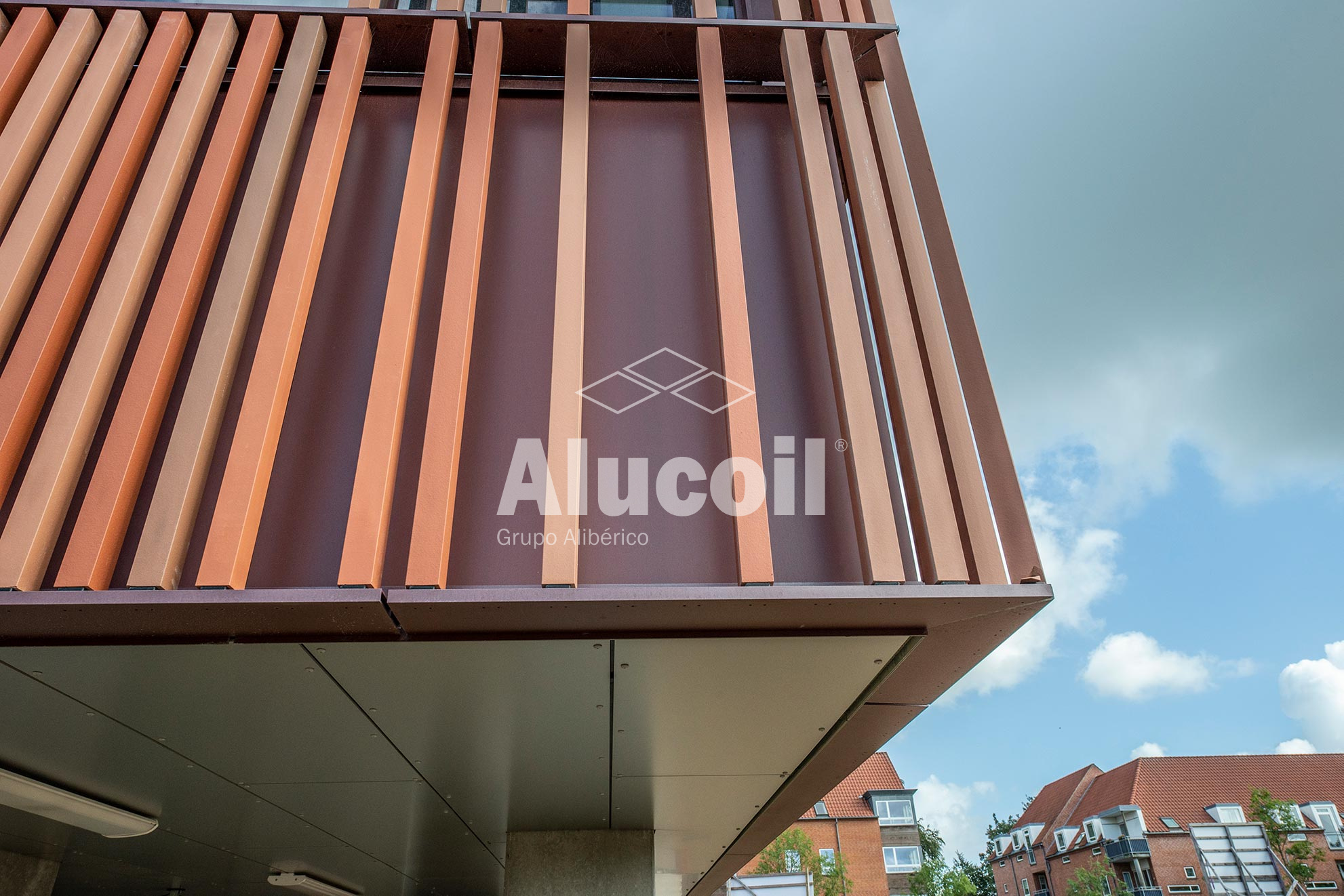Alucoil Design Midtbyens gymnasium